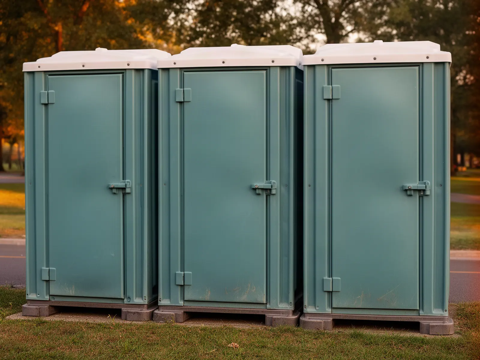 Clean porta potty unit from Braswell & Saldivar Porta Potties in Jacksonville, FL